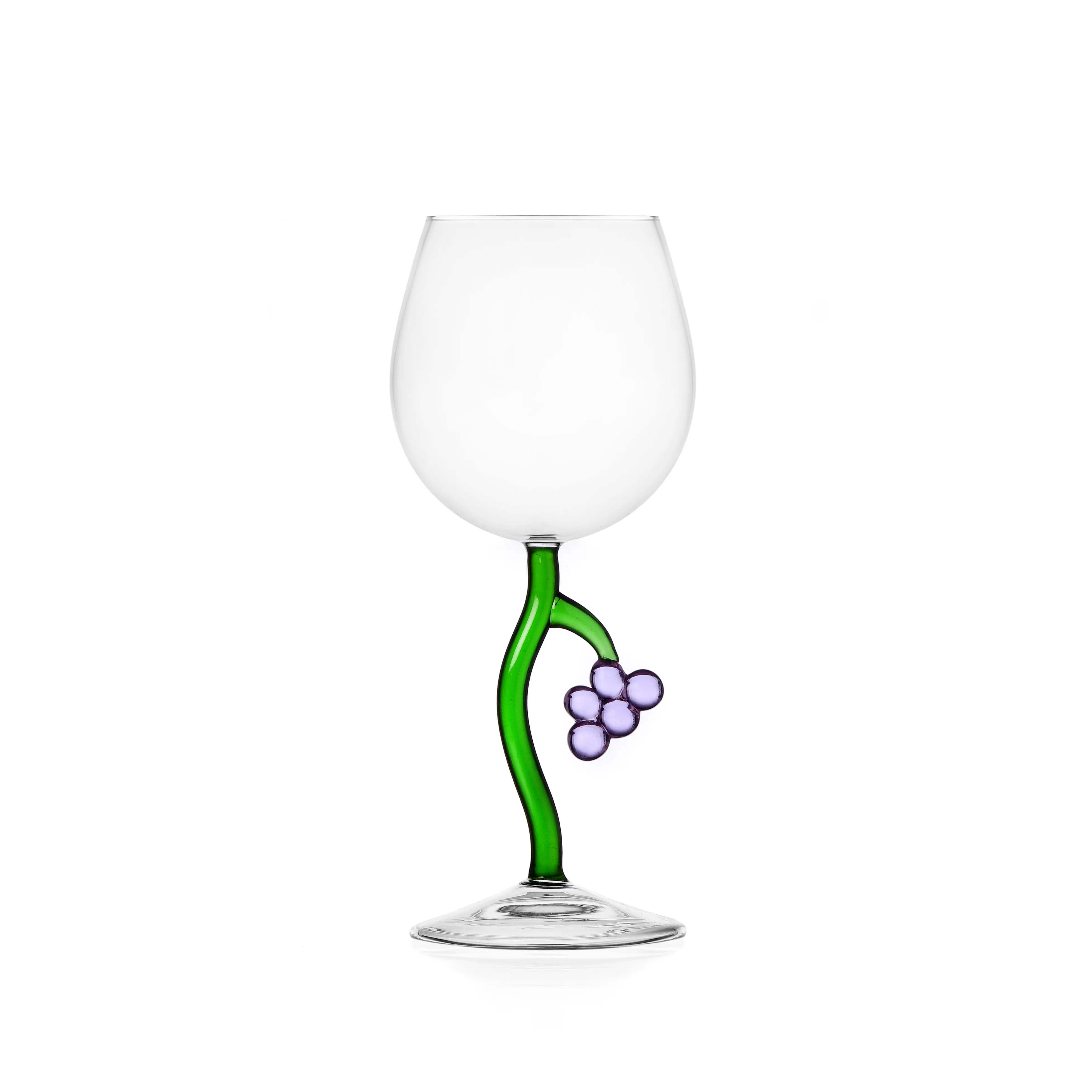 Stemmed Glass Grape Ichendorf Fruits and Flowers Collection